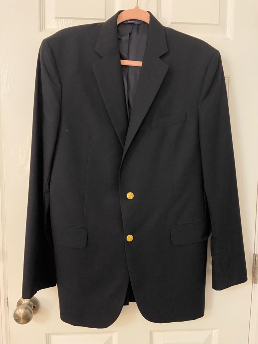 Brooks Brothers 1818 Madison Loro Piana Wool Blazer